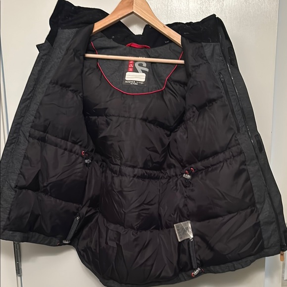 Charcoal Gray ReimaTec Waterproof Down Winter Jacket size 140 (10 years) - Picture 8 of 9